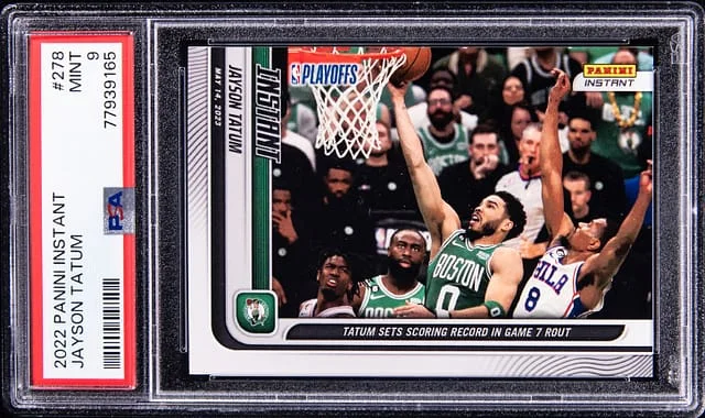 2022-23 Panini Jayson Tatum Instant #278 card image