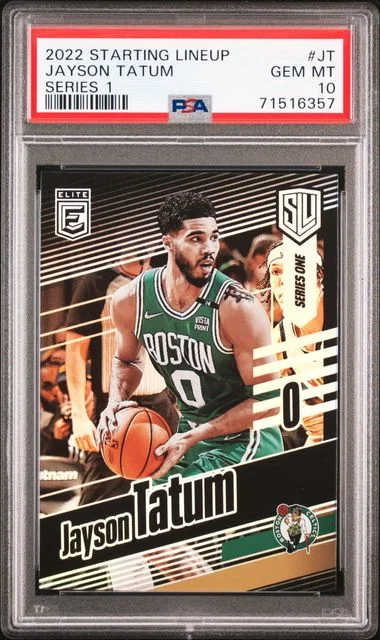 2022-23 Panini Jayson Tatum Starting Lineup Series 1 #SLU-JT card image