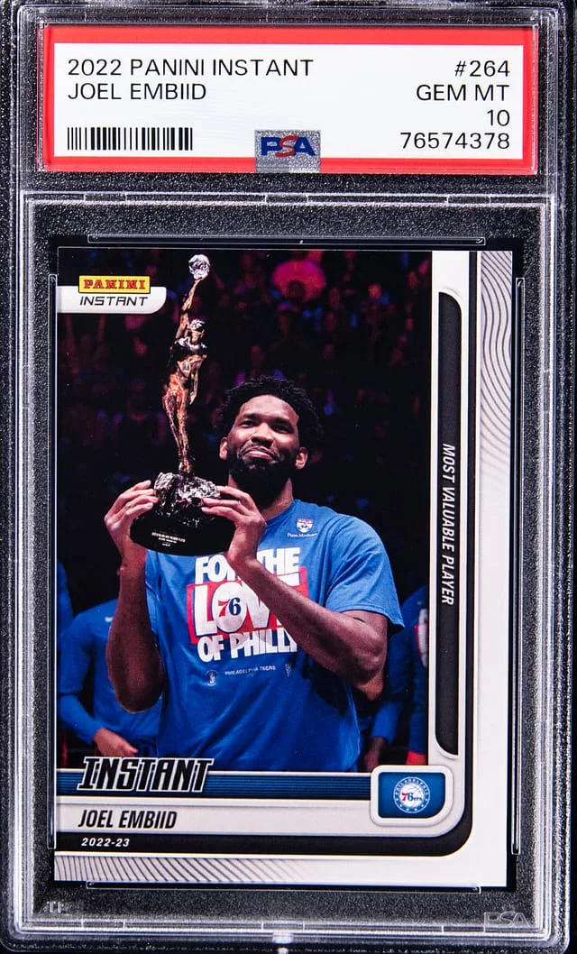 2022-23 Panini Joel Embiid Instant #264 card image