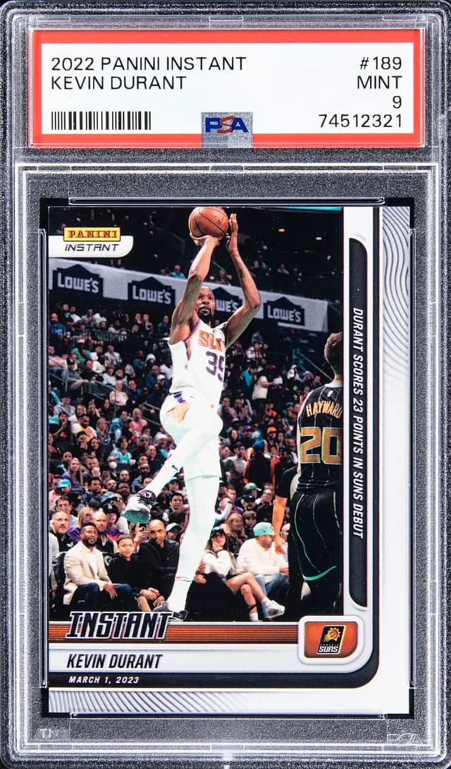 2022-23 Panini Kevin Durant Instant #189 card image