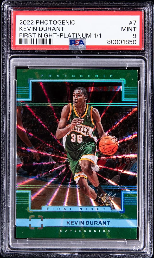 2022-23 Panini Kevin Durant Photogenic #7 card image