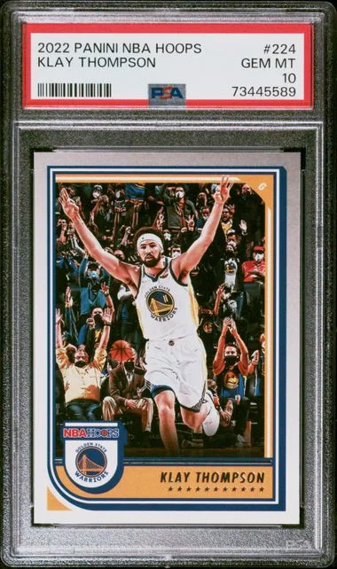 2022-23 Panini Klay Thompson NBA Hoops #224 card image