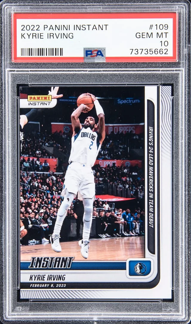 2022-23 Panini Kyrie Irving Instant #109 card image