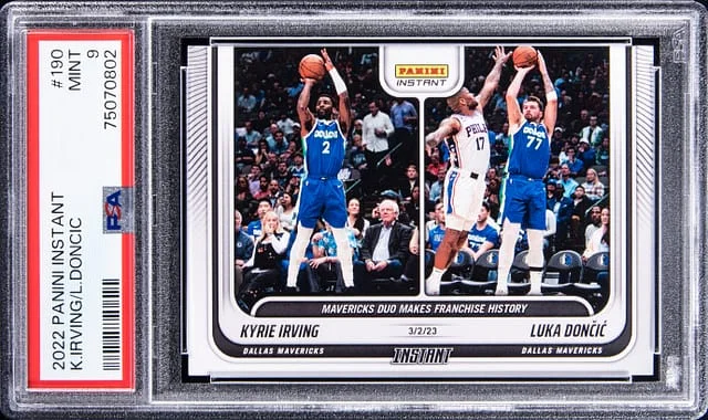 2022-23 Panini Kyrie Irving/Luka Doncic Instant #190 card image