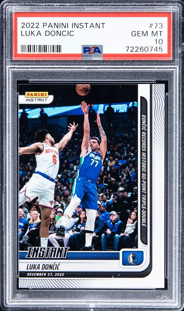 2022-23 Panini Luka Doncic Instant #73 card image