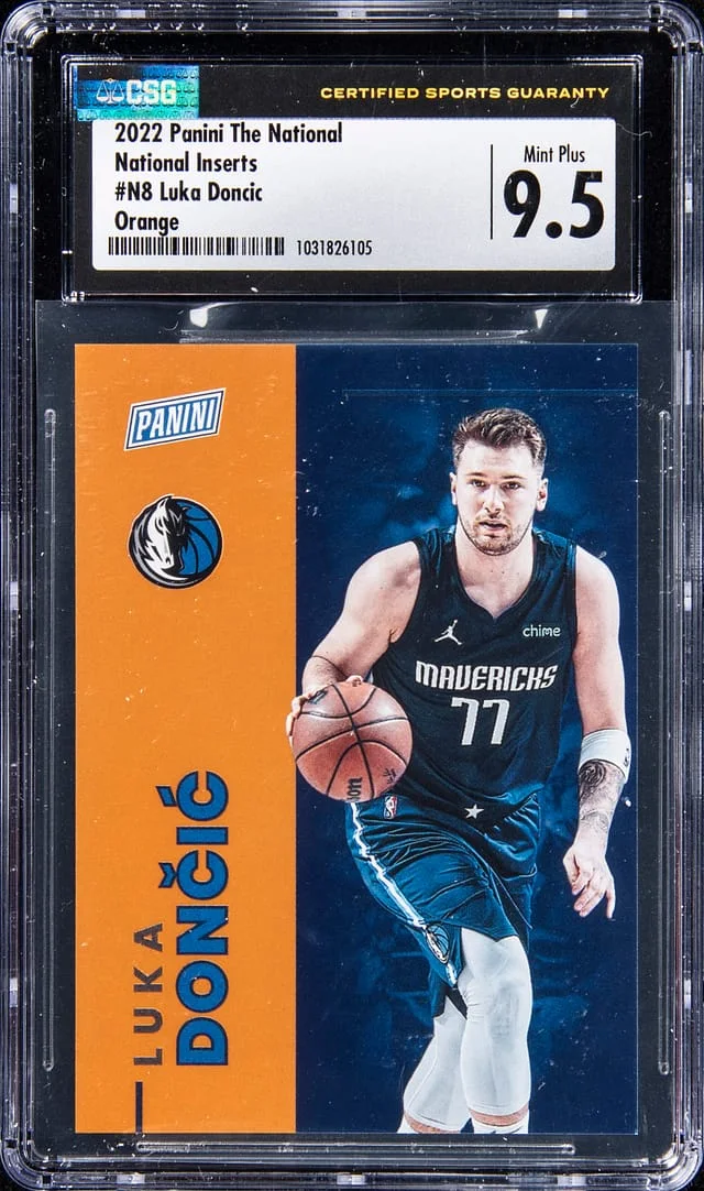 2022-23 Panini Luka Doncic The National Inserts Orange #N8 card image