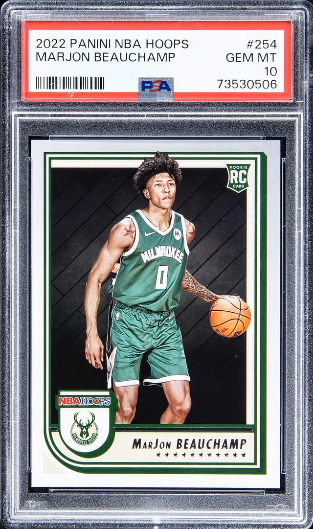 2022-23 Panini Marjon Beauchamp NBA Hoops #254 card image