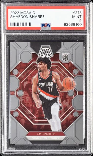 2022-23 Panini Mosaic Shaedon Sharpe #213 card image