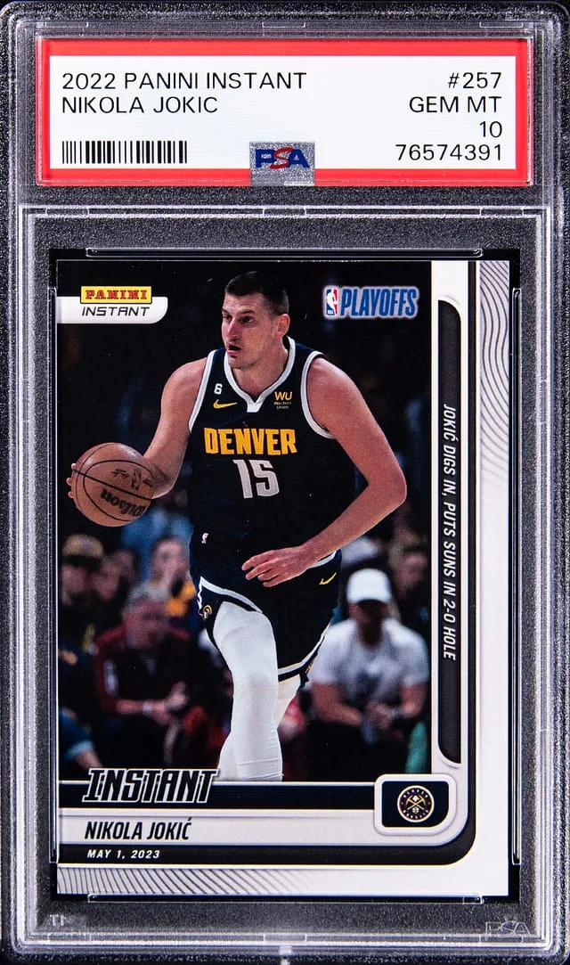 2022-23 Panini Nikola Jokic Instant #257 card image