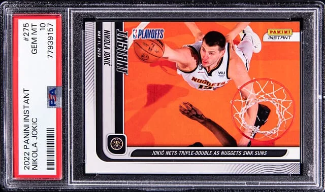2022-23 Panini Nikola Jokic Instant #275 card image