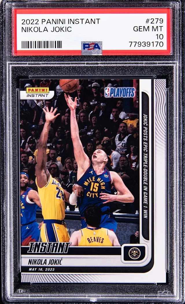 2022-23 Panini Nikola Jokic Instant #279 card image