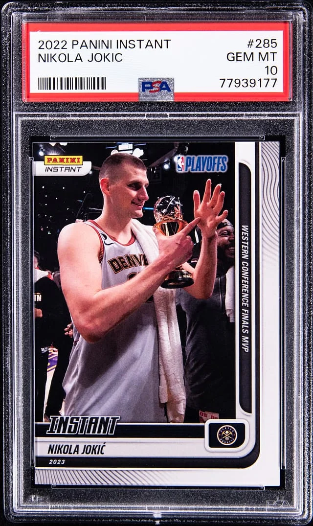 2022-23 Panini Nikola Jokic Instant #285 card image