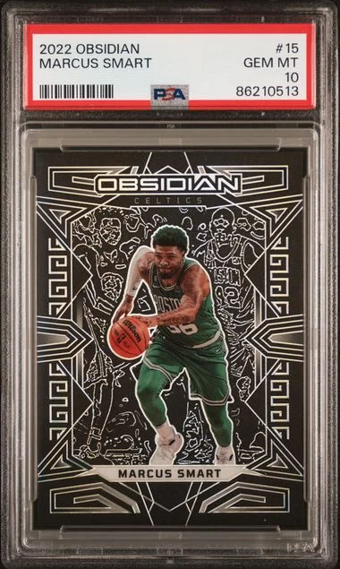 2022-23 Panini Obsidian Marcus Smart #15 card image