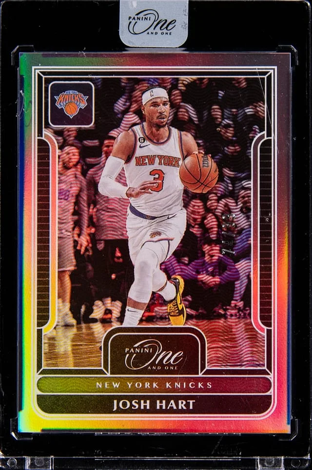 2022-23 Panini One and One Josh Hart - Panini Encased #94 card image