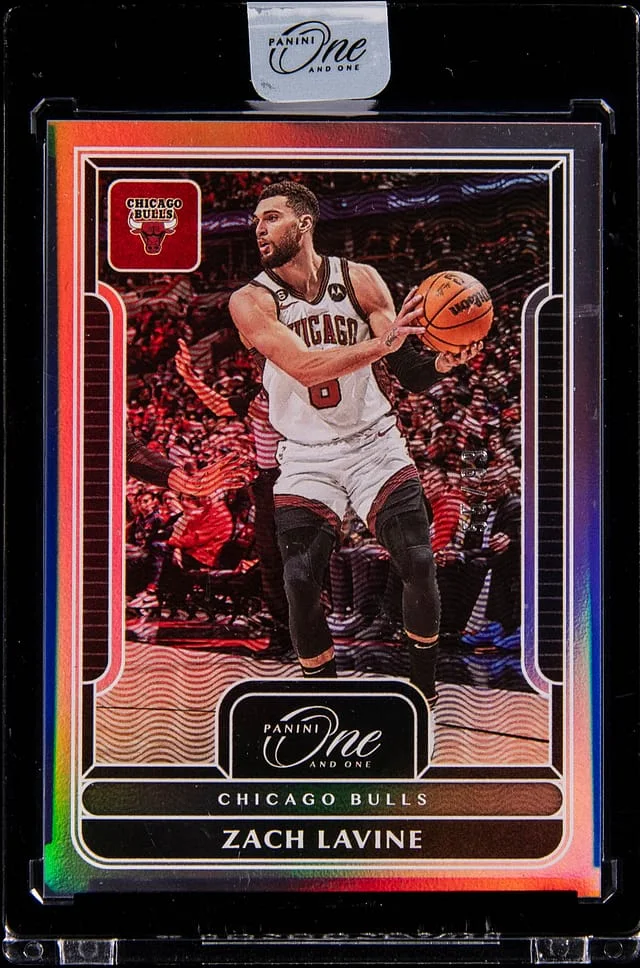 2022-23 Panini One and One Zach Lavine - Panini Encased #24 card image