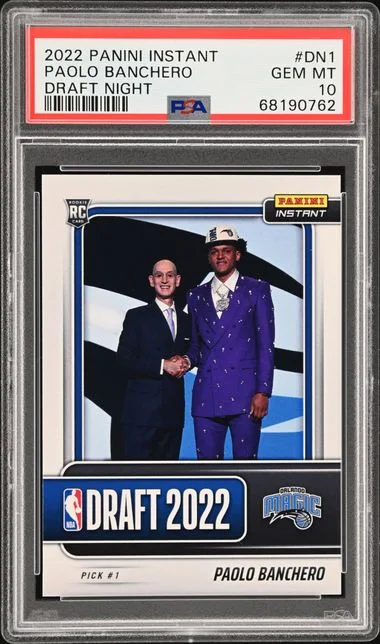 2022-23 Panini Paolo Banchero (/1690) Instant Draft Night #DN1 card image