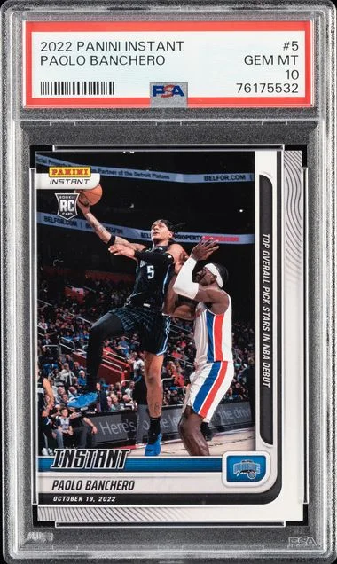 2022-23 Panini Paolo Banchero (/3253) Instant #5 card image