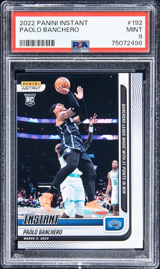 2022-23 Panini Paolo Banchero (/336) Instant #192 card image