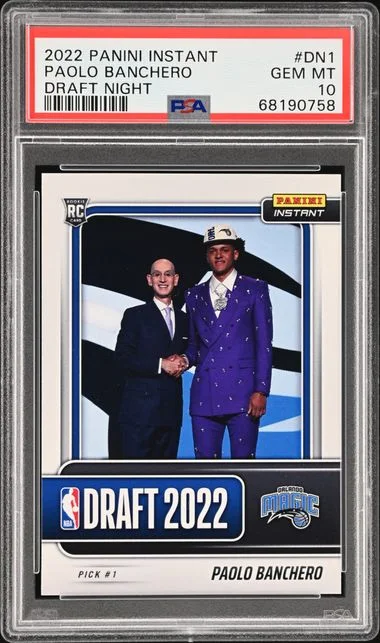 2022-23 Panini Paolo Banchero Instant Draft Night #DN-1 card image