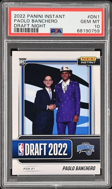 2022-23 Panini Paolo Banchero Instant Draft Night #DN1 card image