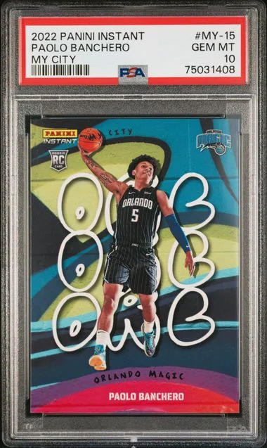 2022-23 Panini Paolo Banchero Instant My City #MY-15 card image