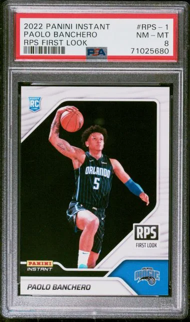 2022-23 Panini Paolo Banchero Instant RPS First Look #RPS-1 card image