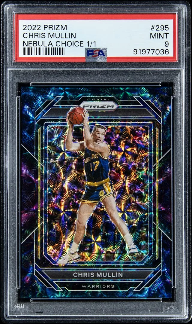 2022-23 Panini Prizm Chris Mullin Nebula Choice Prizm #295 card image