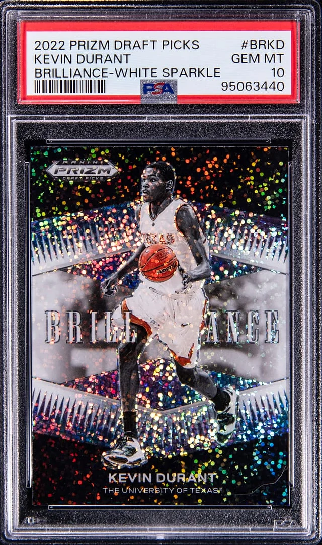 2022-23 Panini Prizm Draft Picks Kevin Durant #BR-KD card image
