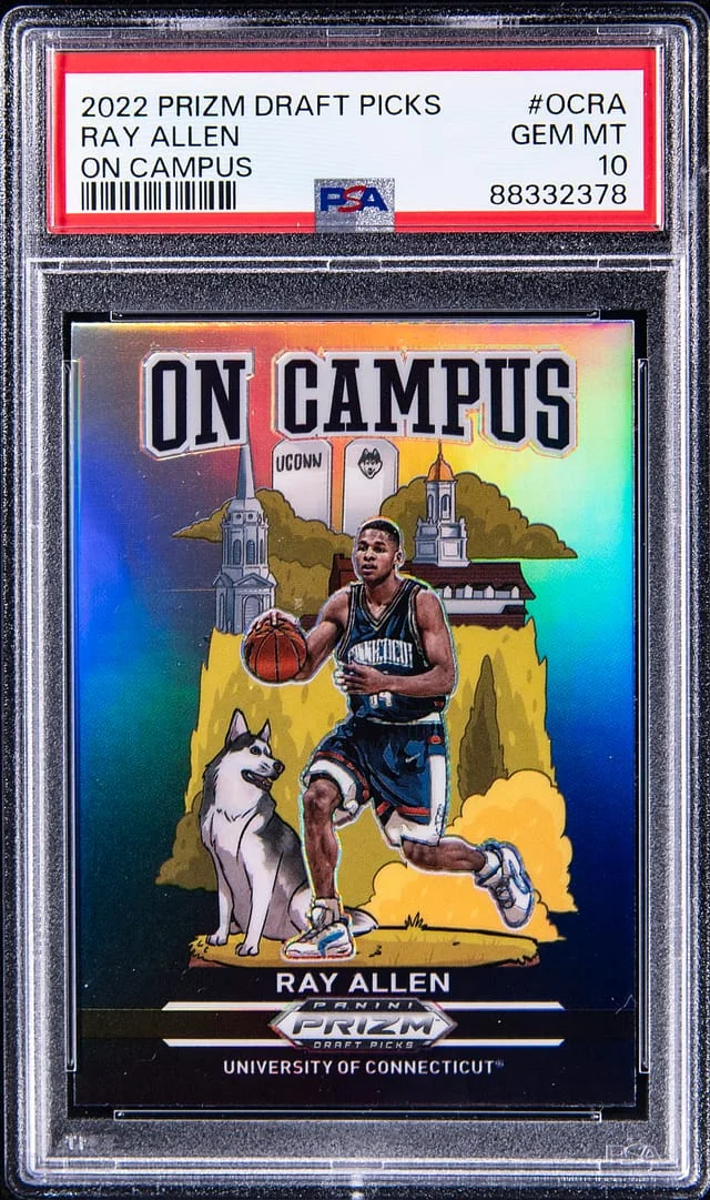 2022-23 Panini Prizm Draft Picks Ray Allen On Campus #OCRA card image