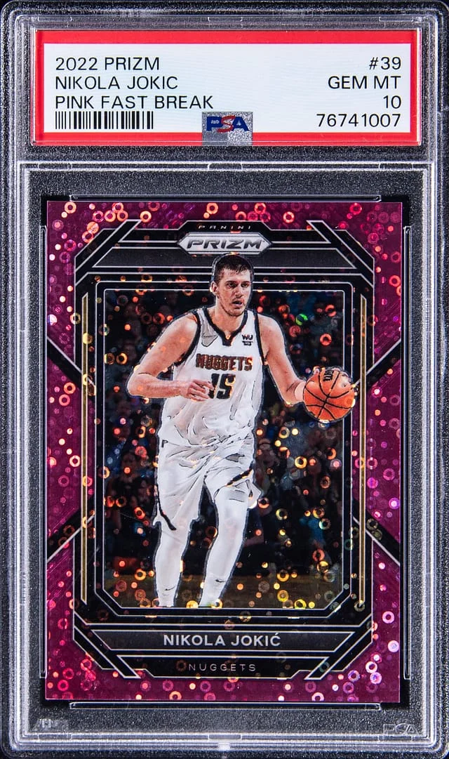2022-23 Panini Prizm Nikola Jokic Silver Prizm #39 card image