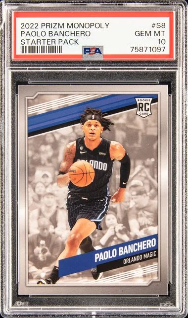 2022-23 Panini Prizm Paolo Banchero Monopoly Starter Pack #S8 card image