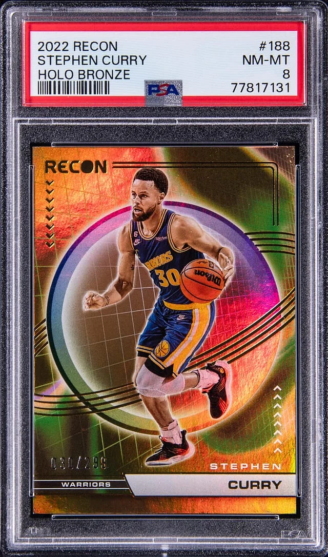 2022-23 Panini Recon Stephen Curry Holo Bronze #188 card image