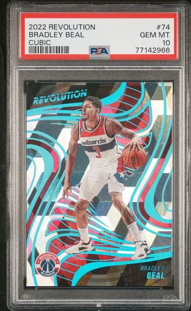 2022-23 Panini Revolution Bradley Beal Cubic #74 card image