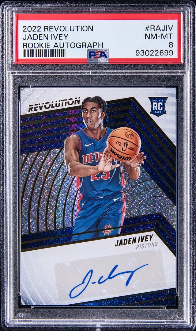 2022-23 Panini Revolution Jaden Ivey Autograph #RA-JIV card image