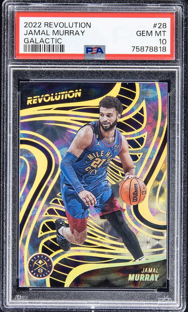 2022-23 Panini Revolution Jamal Murray Galactic #28 card image