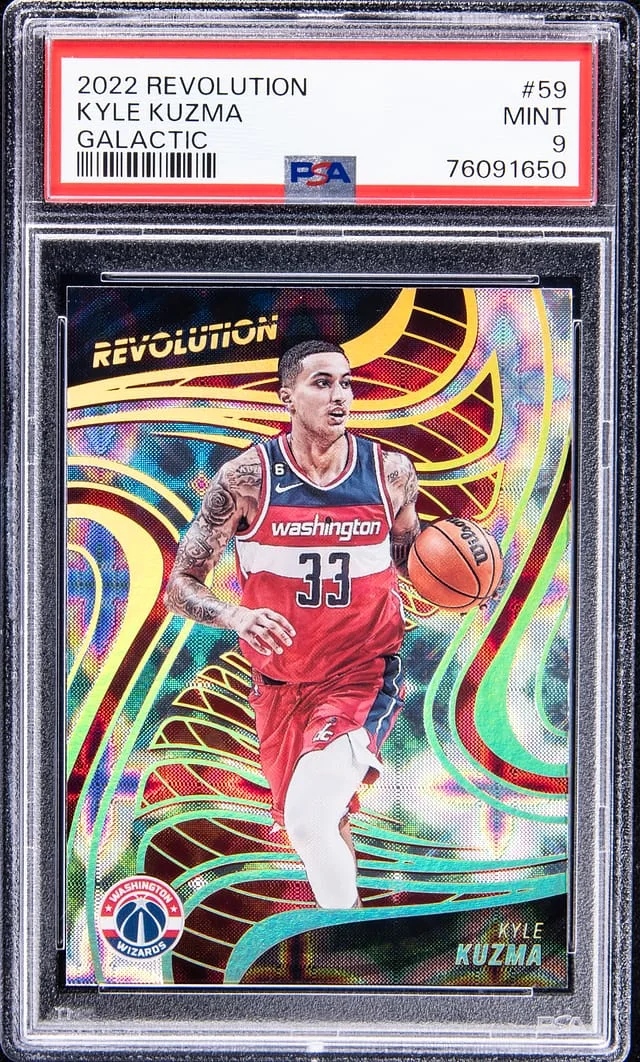 2022-23 Panini Revolution Kyle Kuzma Galactic #59 card image