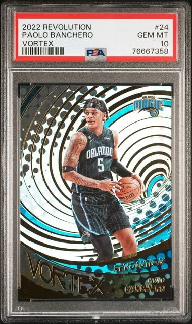 2022-23 Panini Revolution Paolo Banchero Vortex #24 card image