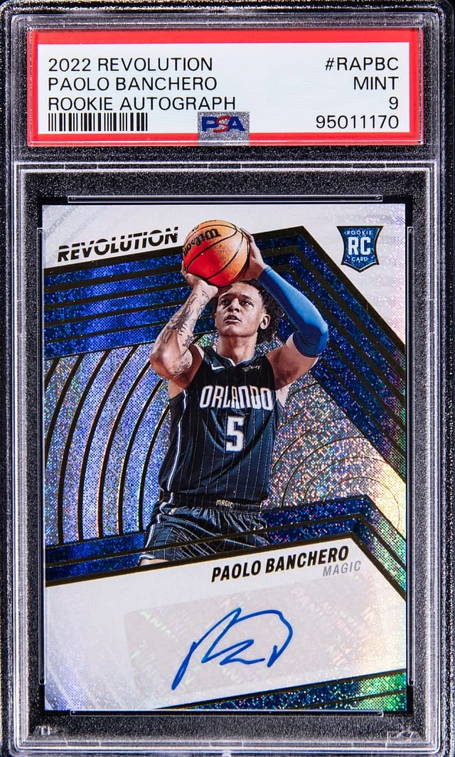 2022-23 Panini Revolution Paolo Banchero Autograph #RA-PBC card image