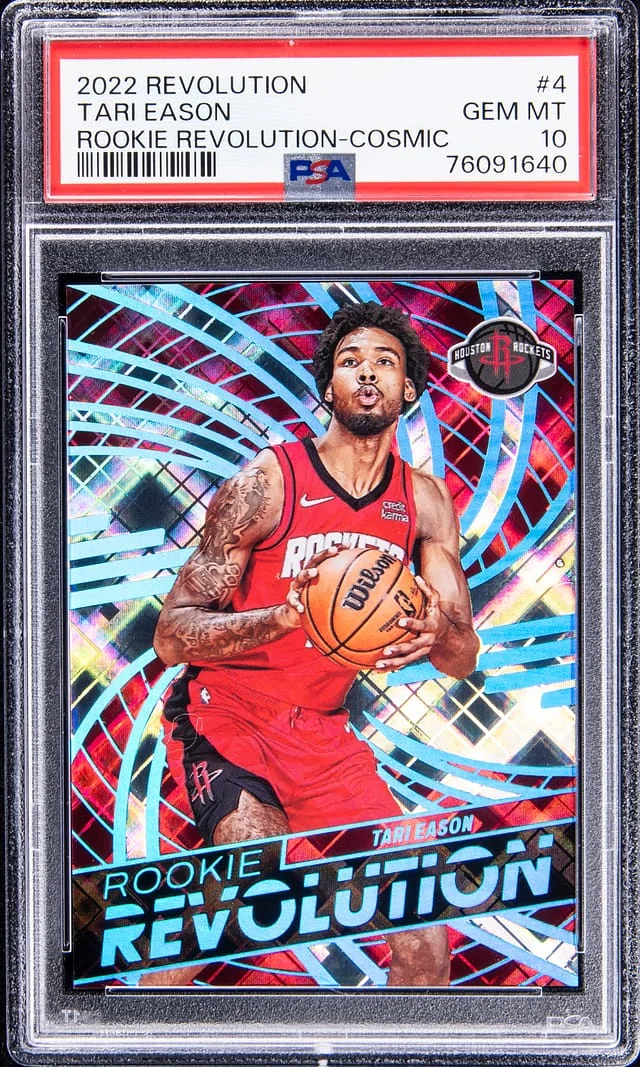 2022-23 Panini Revolution Tari Eason Cosmic #4 card image