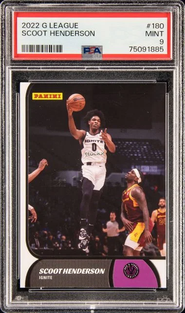 2022-23 Panini Scoot Henderson G League #180 card image