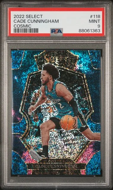 2022-23 Panini Select Cade Cunningham Cosmic #118 card image
