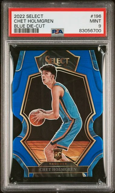 2022-23 Panini Select Chet Holmgren Silver #196 card image