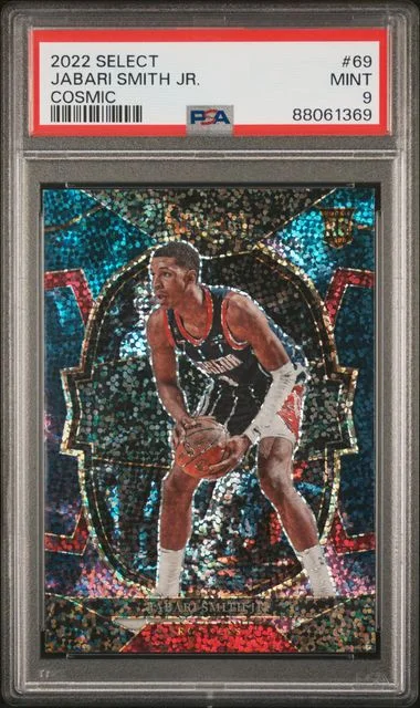 2022-23 Panini Select Jabari Smith Jr. Cosmic #69 card image