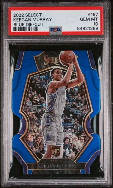 2022-23 Panini Select Keegan Murray Silver #197 card image