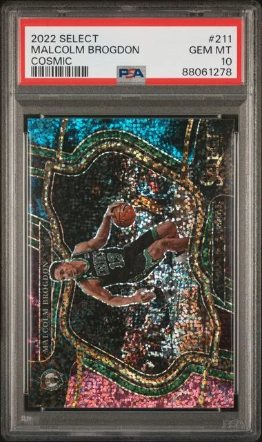 2022-23 Panini Select Malcolm Brogdon Cosmic #211 card image