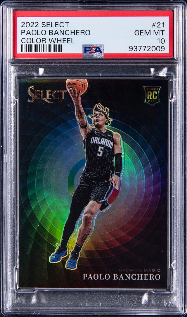 2022-23 Panini Select Paolo Banchero Color Wheel #21 card image