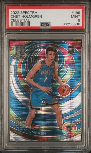 2022-23 Panini Spectra Chet Holmgren Celestial #199 card image