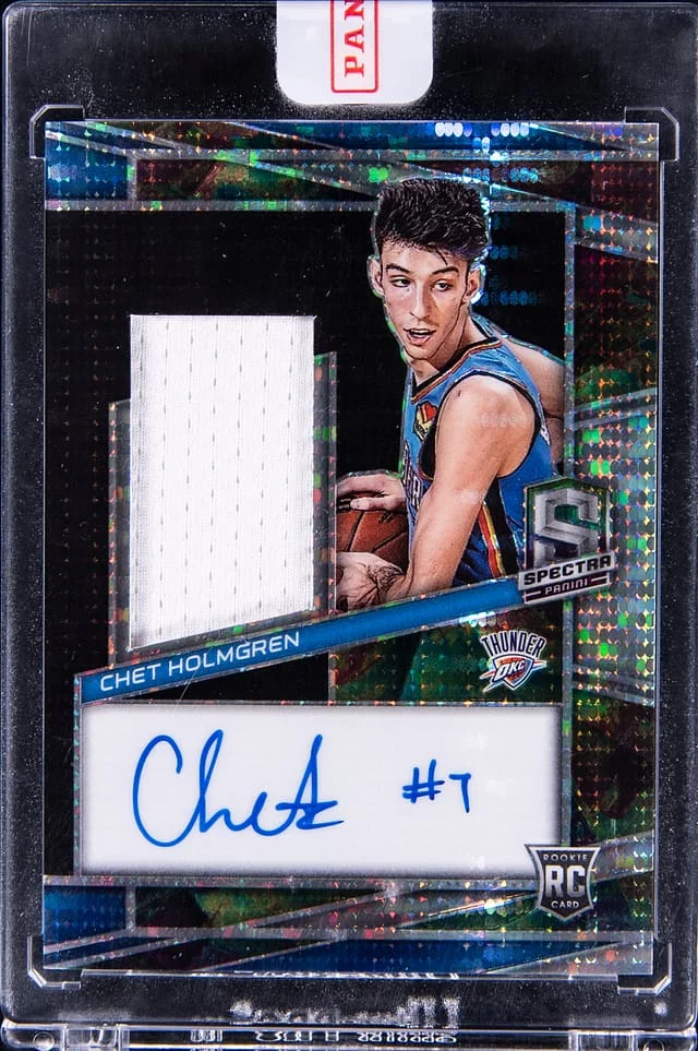 2022-23 Panini Spectra Chet Holmgren Celestial #244 card image