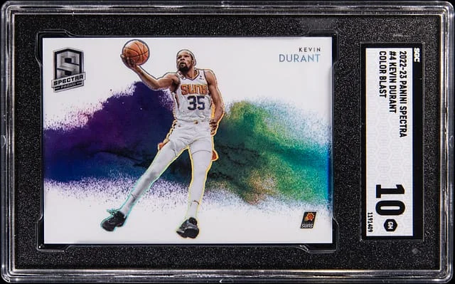2022-23 Panini Spectra Kevin Durant Color Blast #4 card image