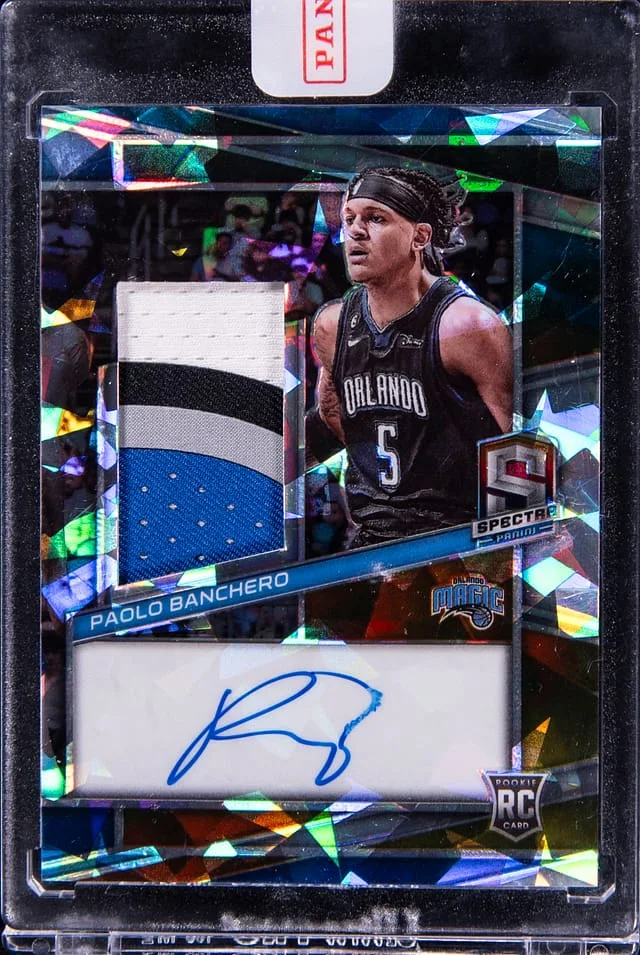 2022-23 Panini Spectra Paolo Banchero Jersey Autographs Astral #208 card image